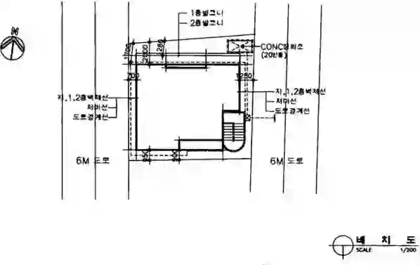 화곡동 787-7 배치도 이미지